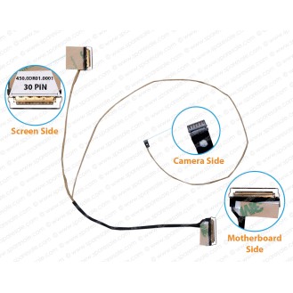 Display Cable For Dell Inspiron 15-3573, 15-3576, Vostro 15-3572, 15-3578, V3578, 15-3568, 3576, V3568 LCD LED LVDS Flex Video Screen Cable