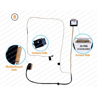 (B) ( 30 Pin screen side)  ( Non-Touch ) 0CKGJ6, BAL20, DC02002I800