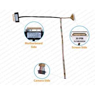 Display Cable For Lenovo  IdeaPad 100S, 110-11IBY, 5C10K38954, NB116, 64411201800070 LCD LED LVDS Flex Video Screen Cable