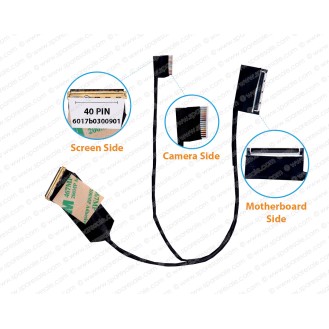 Display Cable For Dell Latitude XT3, XT 3, 6017B0300901, 0JYG28, JYG28 LCD LED LVDS Flex Video Screen Cable