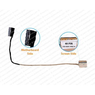 Display Cable For SONY VAIO SVS15, SVS151, 356-0201-9063-A LCD LED LVDS Flex Video Screen Cable