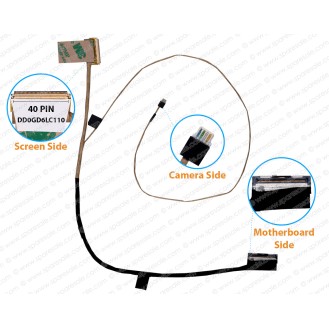 Display Cable For SONY VAIO SVF15A, SVF15AC1QL, DD0GD6LC110, DD0GD6LC020, DD0GD6LC000 LCD LED LVDS Flex Video Screen Cable