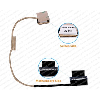 Display Cable For Lenovo Thinkpad T440, T450, T460, DC02C006D00, DC02C003Y00 LCD LED LVDS Flex Video Screen Cable ( Non-Touch )