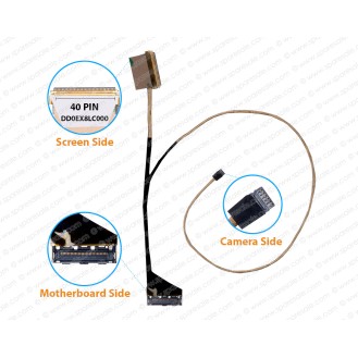 Display Cable For Asus VivoBook X200CA, K200M, K200MA, X200L, X200LA, X200M, X200MA, KT503, F200MA, F200C, F200L, F200LA, F200M, X200C, X200 EX8A, F200CA, DDEX8ELC010, DDEX8ALC010, DDEX8ALC000, DDEX8ALC020 DDEX8ALC030 LCD LED LVDS Flex Video Screen Cable 