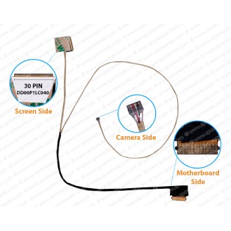 Display Cable For HP Pavilion 14-BS, 14-BW, 14T-BS, 14T-BS000, 240-G6, 245-G6, 246-G6, DD00P1LC010, DD00P1LC020, DD00P1LC030, DD00P1LC040, DD00P1LC013, DD00P1LC023, DD00P1LC003 LCD LED LVDS Flex Video Screen Cable
