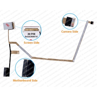 Display Cable For Dell Latitude E5270, ADM60, Dc02C00AY10, 0JDGJY LCD LED LVDS Flex Video Screen Cable
