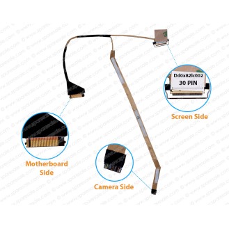 Display Cable For HP ProBook 430-G4, 440-G4, 450-G4, 470-G4 Series, DD0X82LC002, DD0X82LC010, DD0X82LC000 LCD LED LVDS Flex Video Screen Cable