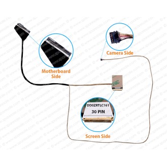 Display Cable For Acer Aspire E5-522, E5-522G, E5-532, E5-532G, E5-532T, E5-573, E5-573G, E5-573T, E5-574, E5-553, E5-553G, Extensa 2511, 2511G, 2520, 2520G, TravelMate P257-M, P258-M, DD0ZRTLC100 LCD LED LVDS Flex Video Screen Cable ( Non-Touch )