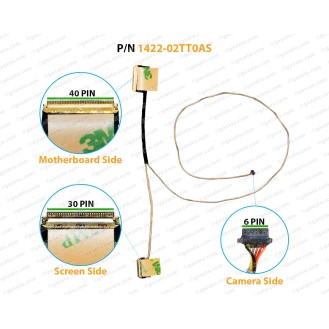 Display Cable For ASUS X507, X507U, X507M, X507UA, X507UB, Y5000U, 1422-02TT0AS LCD LED LVDS Flex Video Screen Cable