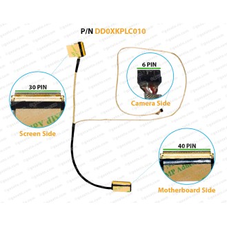 Display Cable For ASUS X409, F409, X409F, X409FA, X409F, DD0XKPLC010, 14005-03100100 LCD LED LVDS Flex Video Screen Cable