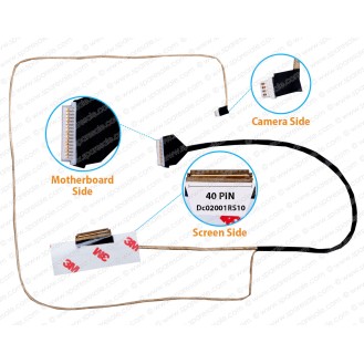 Display Cable For Lenovo G400S, G405S, G410S, 90202903, DC02001RS10 LCD LED LVDS Flex Video Screen Cable