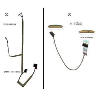 (B) ( 40 Pins Screen Side ) 50.4KE10.011, 50.4QE04.001, 04W1565