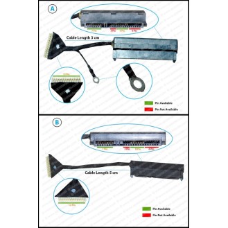 Hdd Cable For SAMSUNG N150, RV511, RV520, RV411, RV420, RV415, NB30, N143, N145, N148, RC420, RC421, RC520, Q470, Q470C, 500P, RF410, RF510, RF511, RF710, RF712, RV509, RV515, E3511 SATA Hard Drive Connector