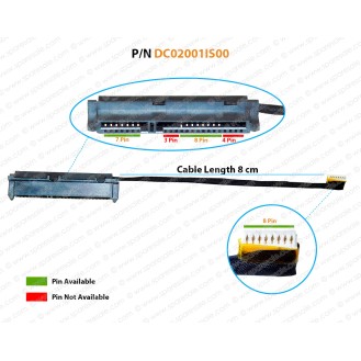 HDD Cable For HP Spectre XT TouchSmart 13, 14, 15-4000 Series, 15-4100EA, DC02001IS00 SATA Hard Drive Connector