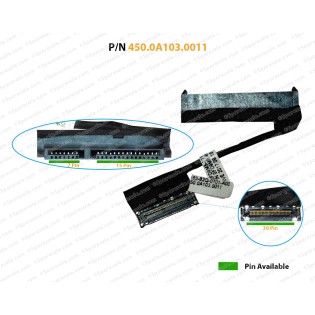 HDD Cable For Dell Latitude 3480, 3580, E3480, E3580, 450.0A103.0011, 0FD9M5 SATA Hard Drive Connector