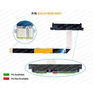 Hdd Cable HP Pavilion X360 13-U, 13U, M3-U, M3U, 450.07M0D.0001 SATA Hard Drive Connector