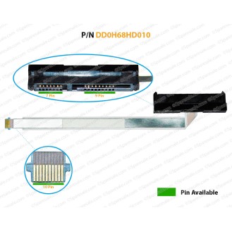 HDD Cable For HP 17-X Envy 15-AS, HP Pavilion 15-AS, 14-AL, 15-AU, 15T-AU, 15-AW, 15Z-AW, DD0H68HD010 SATA Hard Drive Connector