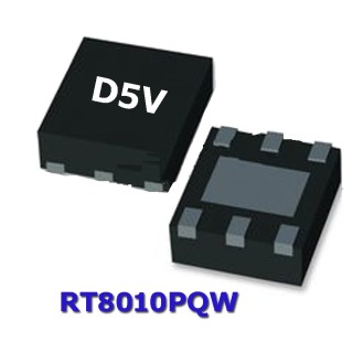 RT8010PQW RT8010 ( D5* ) D5V D5* D53 IC