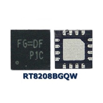  RT8208BGQW RT8208B  ( FG= ) ( FG= ** ) Power IC QFN-12 IC
