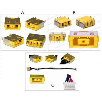 DC Power Jack For Lenovo Ideapad G500, G505, G510, G500-5938 SERIES, G400, G410, G410S, G400S, G405, G405S, G490, G490S, G500, G500S, G505, G505S, G510, G510S