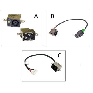 DC Power Jack For HP Pavilion DV-3000, DV6-6000, DV6-7000, DV7-6000, DM1-3000 Envy M7, M7-1000, M6-1000, M6T-1000, DV6T-7000, DV7-7000, DV7T-7000, DV6T-6000, DV7-6B, DV7-6C, DV3000, DV7-6D