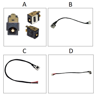 DC Power Jack For Lenovo IdeaPad B460, B460A, B460E, B460G, B465, B470, G430, G450, G550, Y310, B560, V460, V460A, V465, V560, Y460P, Y460T, Y560, Y560A, Y560D, Y560P, B570, V570, B475, B560, B460, B460A, B460E, B575, B570E, G570, Z570