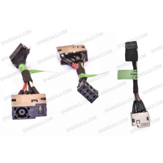 DC Power Jack For HP Pavilion 15-N, 15N, 11-N, 11N, 11-P, 11P, 17-F, 10-E, 15-P, 15P, 14-F, 14-V, 15-E, SERIES HP Envy 17-K, M7-K, M7-K111DX, HP Stream X360 310-G1, 11-N, ProBook 470-G2 SERIES ( Length 4.5 CM )