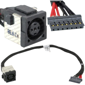 DC Power Jack For HP EliteBook 8560W, 8570W Series W156 350713N00-600-G, D3H16UT, C6Y87UT 