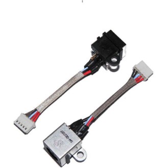 DC Power Jack For Dell Inspiron 1564, 1764, 1464 CN-06K5PF, 0K5PF, K5PF, 06K5P DD0UM3PB001, DD0UM3PB002