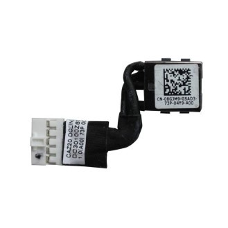 DC Power Jack For Dell Latitude 7480, E7480, 7490, E7490, E7491, P73G, DC30100Z400, CN-08GJM9, 8GJM9, CAZ20 