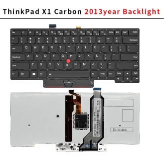 Laptop Keyboard For Lenovo ThinkPad X1 Carbon 20HR 20HQ 2015 2016 2017 2018 2019 2020 2021 Year 456789TH Backlight